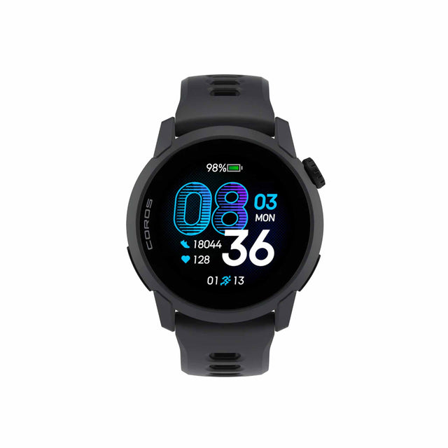 Coros Pace 4 GPS Sport Watch - Black / Silicone Band