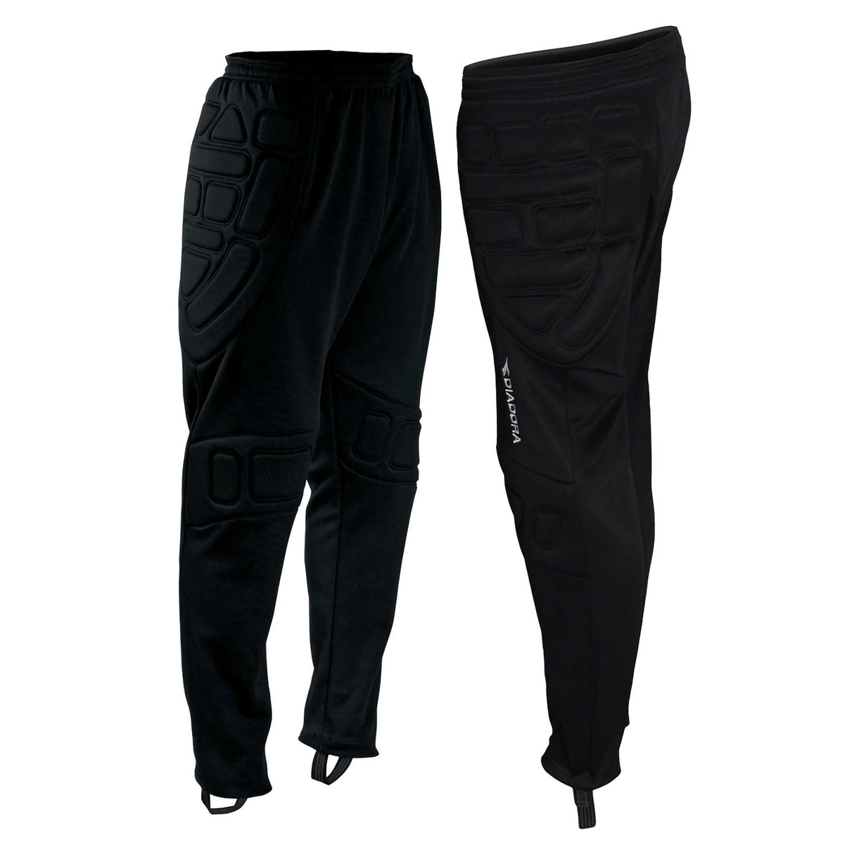 Diadora Padova pantalon de protection pour gardien de but de soccer - Noir