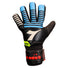 Diadora Samba Performance gants de gardien de but de soccer - Noir / Rouge / Bleu