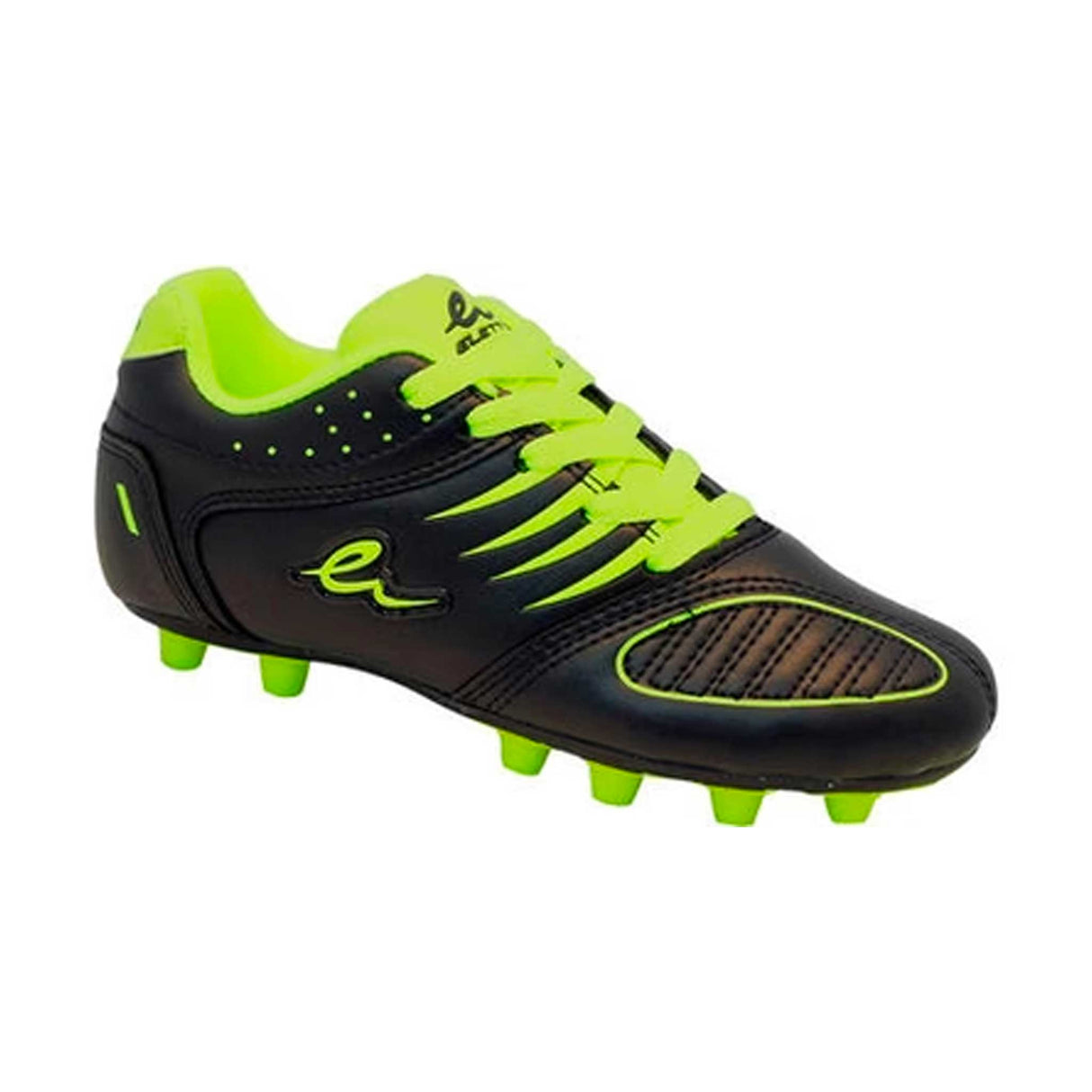 Eletto Mondo RB junior chaussure de soccer enfant - Noir / Jaune