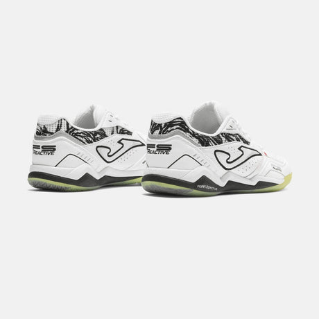 Joma FS Reactive 2602 chaussure de soccer intérieur blanc pour homme / Joma FS Reactive 2602 indoor futsal shoe white for men