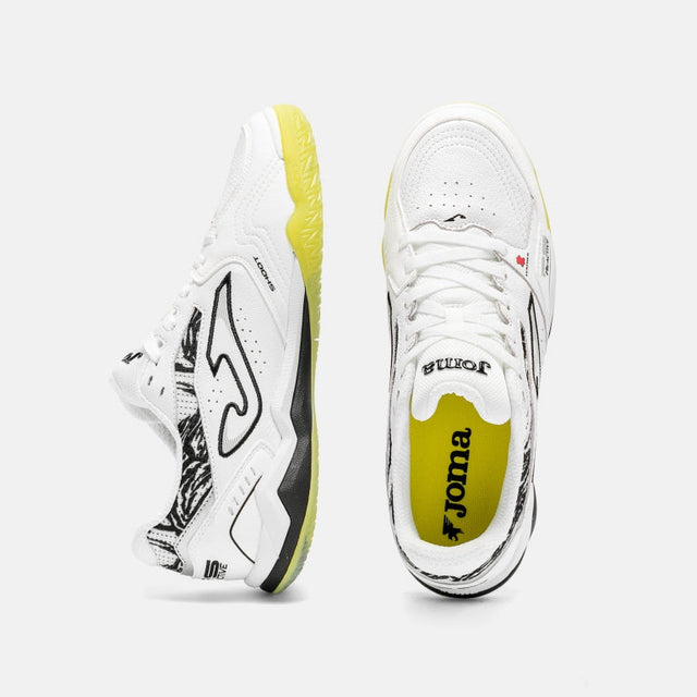 Joma FS Reactive 2602 chaussure de soccer intérieur blanc pour homme / Joma FS Reactive 2602 indoor futsal shoe white for men