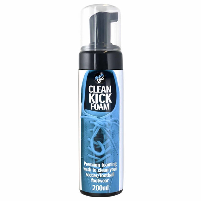 GloveGlu Clean Kick Foam Premium Wash for Soccer Shoes - 200 ml