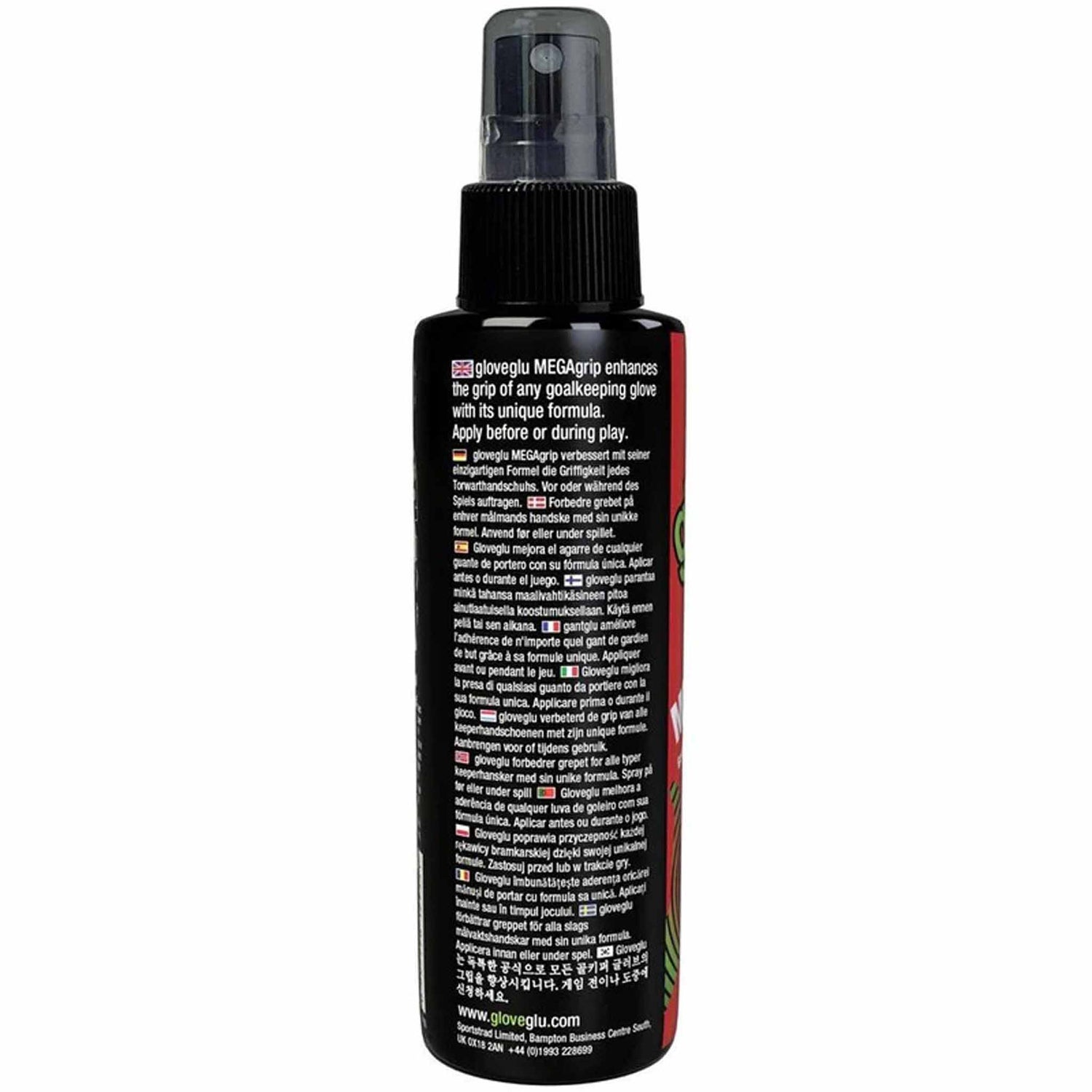 GloveGlu GloveGlu Mega Grip Spray pour gants de soccer - 120 ml
