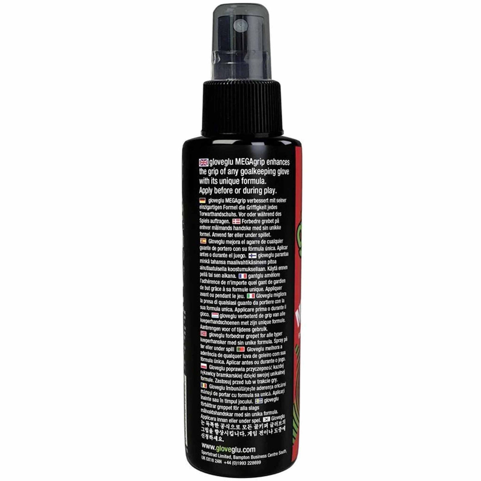 GloveGlu GloveGlu Mega Grip Spray pour gants de soccer - 120 ml