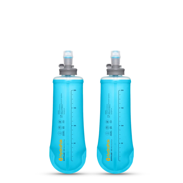 Hydrapak SoftFlask lot de 2 gourdes de 250 ml - Bleu HP