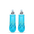 Hydrapak SoftFlask lot de 2 gourdes de 250 ml - Bleu HP