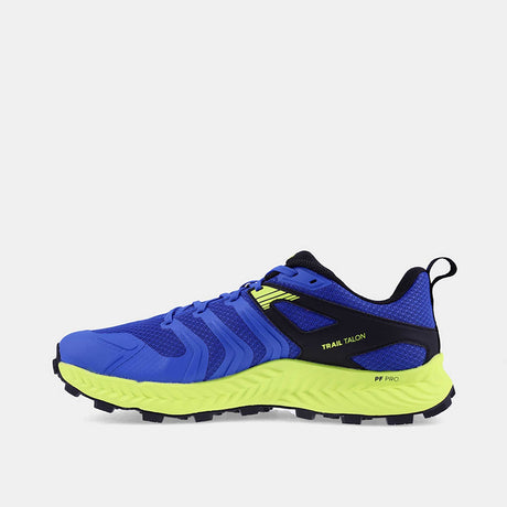 Inov-8 TrailTalon chaussure de course à pied trail pour homme - Bleu / Noir / Lime