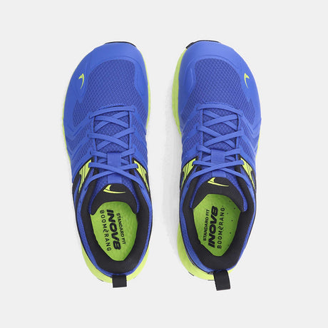 Inov-8 TrailTalon chaussure de course à pied trail pour homme - Bleu / Noir / Lime