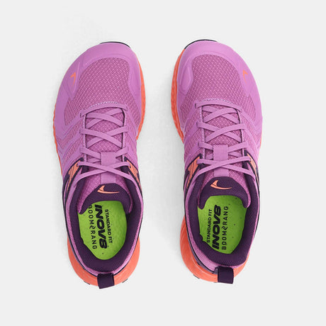 Inov-8 Trailtalon chaussure de course à pied trail femme - Mauve / Corail