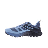 Inov-8 TrailFly souliers de course trail femme lateral - Blue Grey/Black/Slate