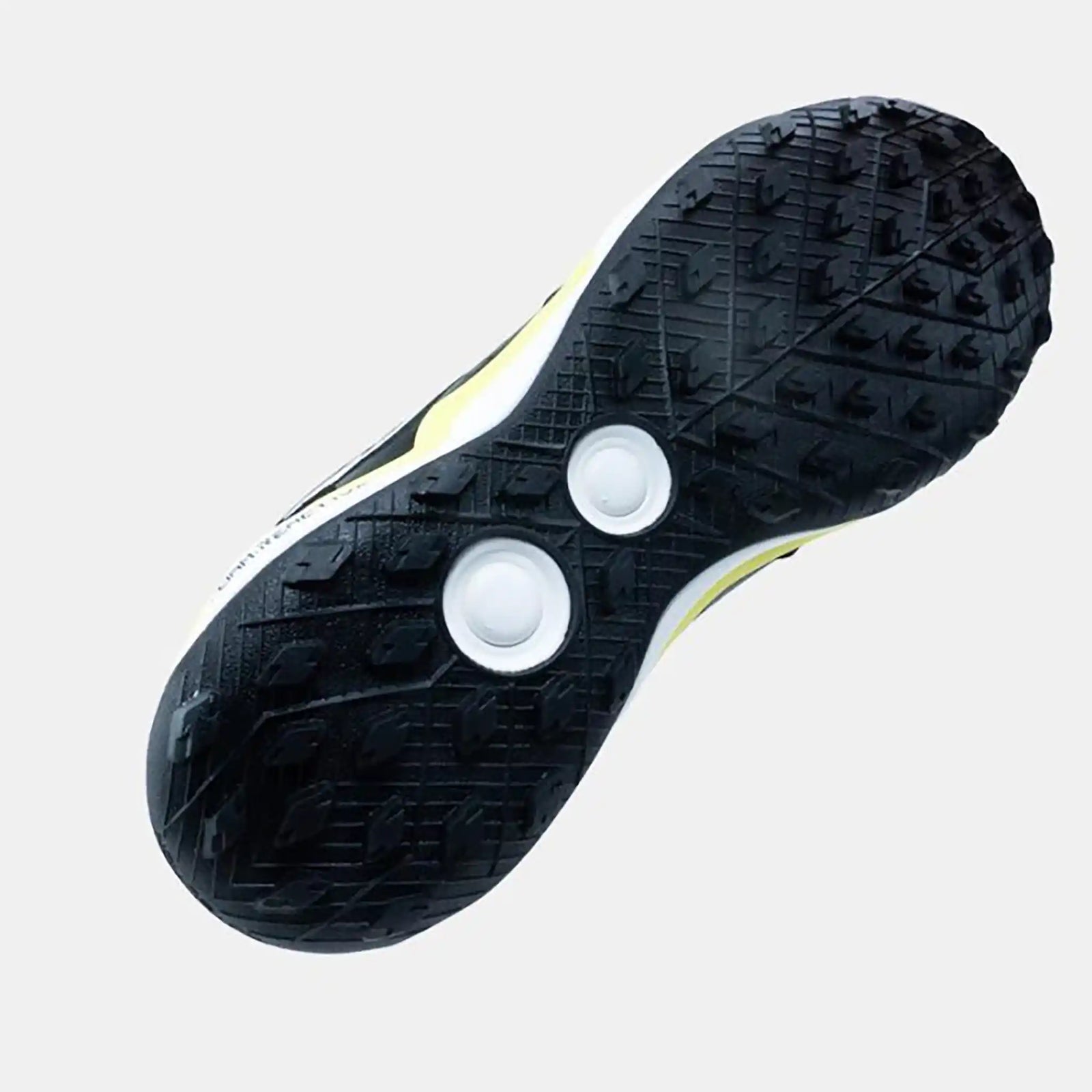 Joma FS Reactive 2601 Turf chaussure de soccer terrain synthétique - Noir / Blanc / Jaune