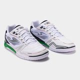 Joma Dribling 502 Futsal Indoor Soccer Shoes - White / Green