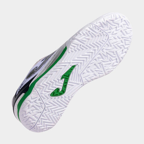 Joma Dribling 502 Futsal Indoor Soccer Shoes - White / Green