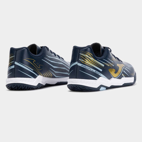 Joma Propulsion JR 2503 Futsal Indoor Soccer Shoes - Blue / Gold