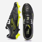 Joma Score FG chaussures de soccer à crampons adulte - Noir / Jaune