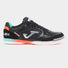 Joma Top Flex 2501 Futsal Indoor Soccer Shoes - Black / Turquoise / Coral