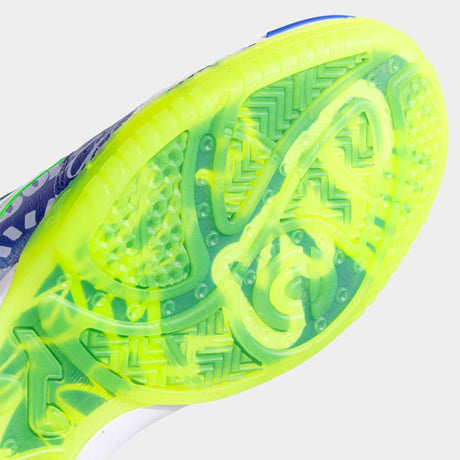 Joma Top Flex 2564 Pito Futsal Indoor Soccer Shoes - Blue / White / Green
