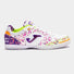 Joma Top Flex 2572 Amandinha Futsal Indoor Soccer Shoes - White / Purple