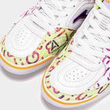 Joma Top Flex 2572 Amandinha Futsal Indoor Soccer Shoes - White / Purple