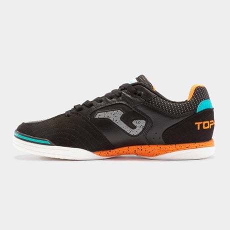 Joma Top Flex Futsal 2301 chaussure de soccer interieur - Noir / Orange