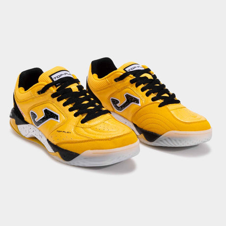 Joma Top Flex Plus 2528 Futsal Indoor Soccer Shoes - Yellow / Black