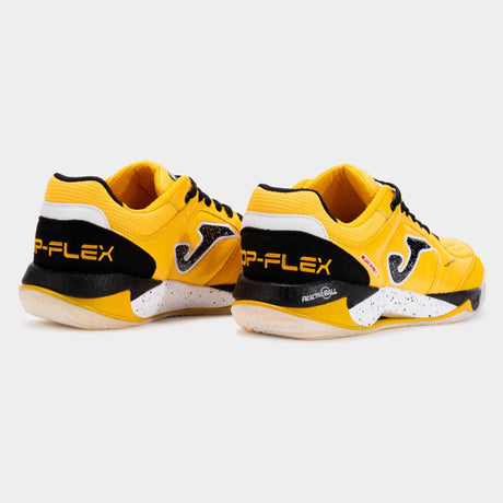 Joma Top Flex Plus 2528 Futsal Indoor Soccer Shoes - Yellow / Black