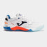 Joma Top Flex Plus Futsal Indoor Soccer Shoes - White / Blue / Red
