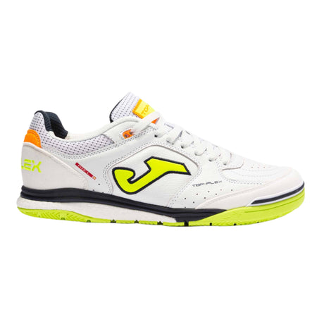 Joma Top Flex Rebound futsal chaussures de soccer interieur adulte - Blanc / Jaune