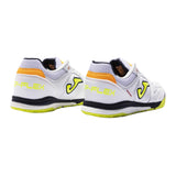 Joma Top Flex Rebound futsal chaussures de soccer interieur adulte - Blanc / Jaune