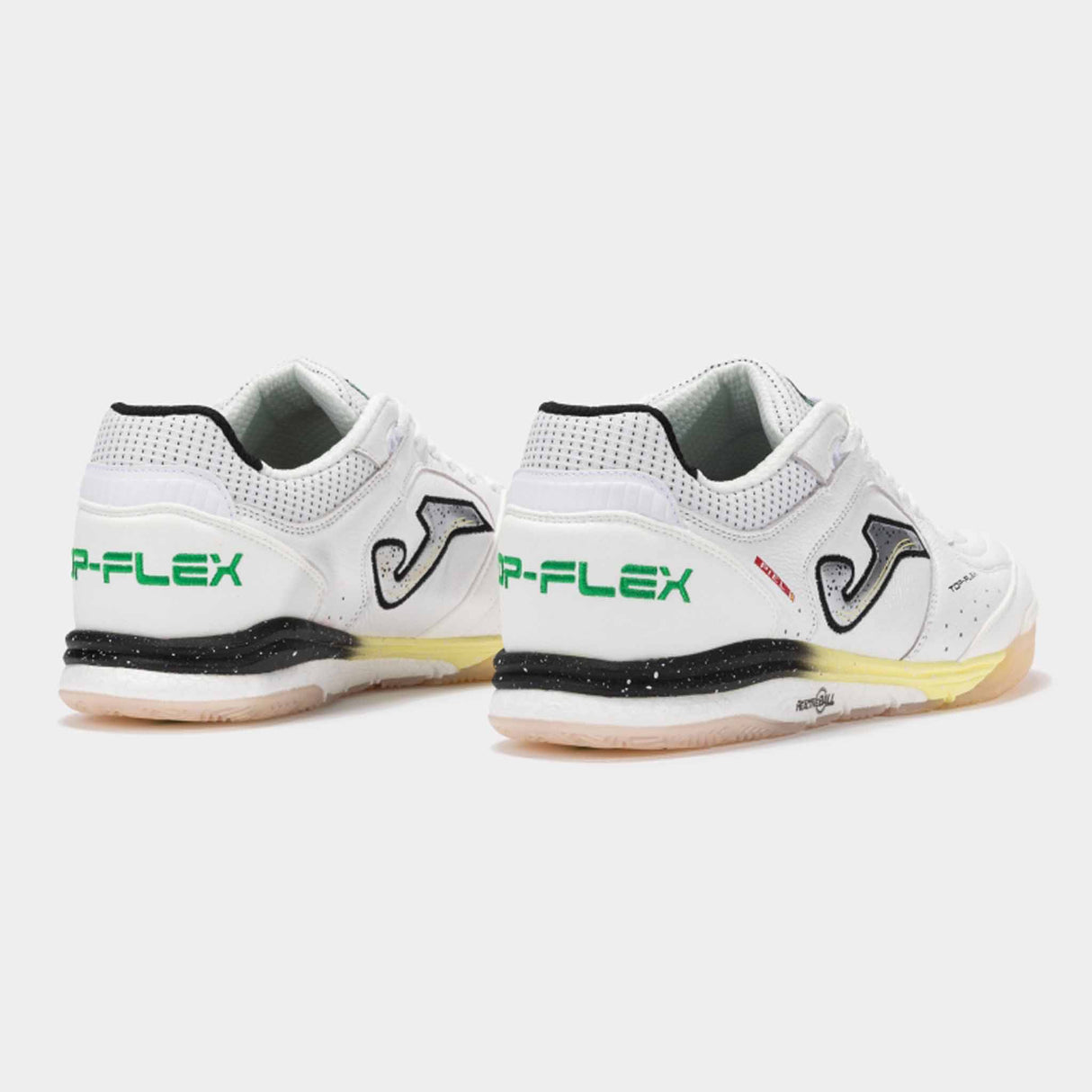 Joma Top Flex Rebound 2502 Futsal Indoor Soccer Shoes - White / Cream
