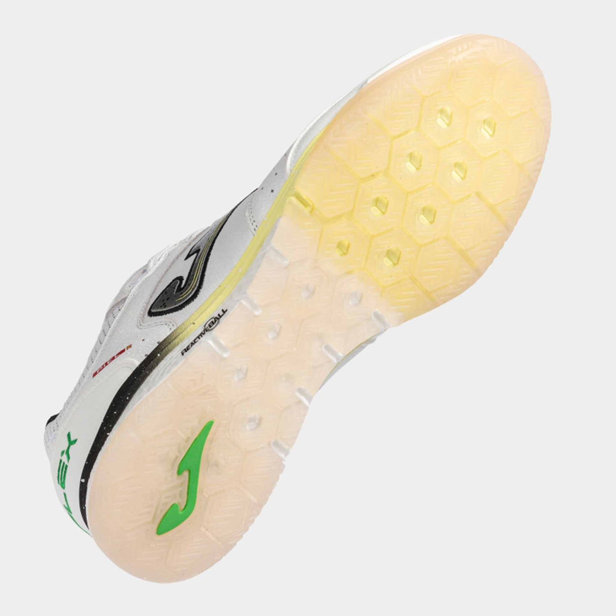 Joma Top Flex Rebound 2502 Futsal Indoor Soccer Shoes - White / Cream