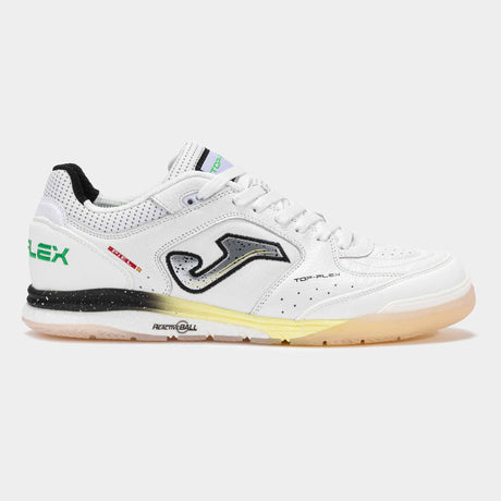 Joma Top Flex Rebound 2502 Futsal Indoor Soccer Shoes - White / Cream
