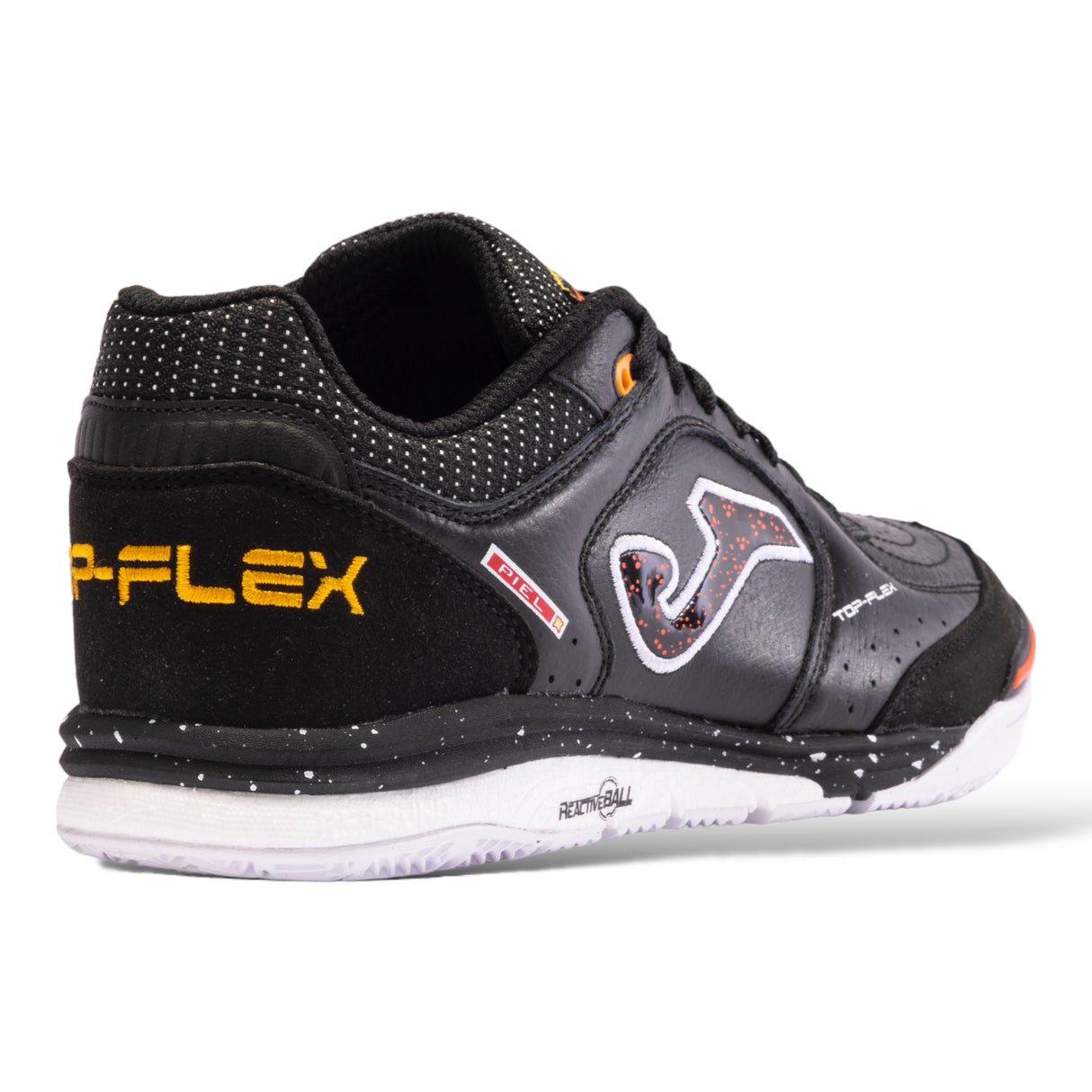 Joma Top Flex Rebound futsal chaussures de soccer interieur adulte - Noir / Orange
