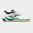 Joma Top Flex Ultimate 2502 Futsal Indoor Soccer Shoes - White / Green