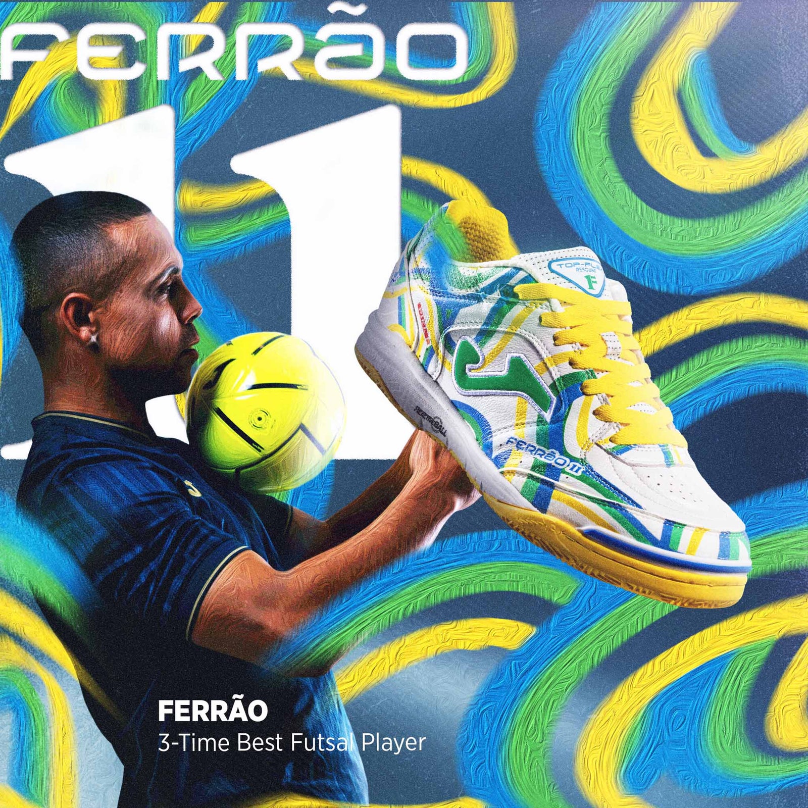 Joma Joma Top Flex Rebound Futsal 24 Ferrão chaussures de soccer interieur