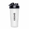 Krono Nutrition Shaker Drink Mix Bottle - Clear