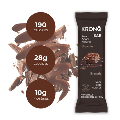 Krono Protein Bar Brownie nutrition facts