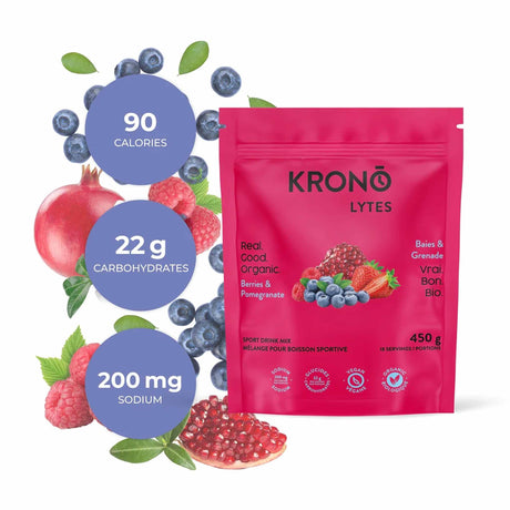 Krono Nutrition Krono Nutrition Electrolytes baies & grenade