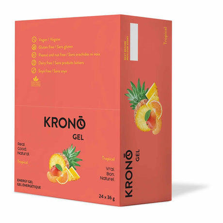 Krono Nutrition Gel énergétique Tropical - Boîte de 24