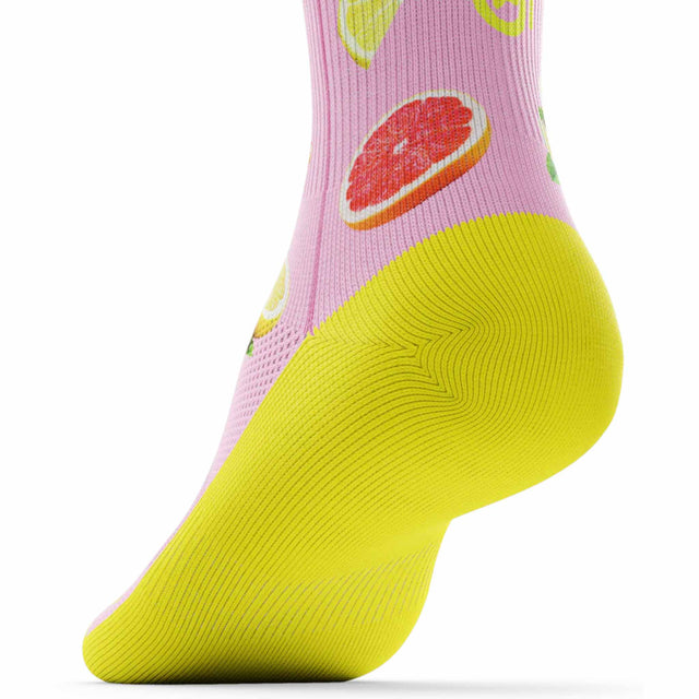 Krono Nutrition Krono chaussettes Outway unisexes de course limonade rose