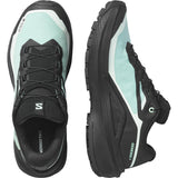 Salomon Genesis 2 GTX chaussures de course à pied trail femme - Lichen / Black / Clearly Aqua