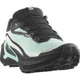 Salomon Genesis 2 GTX chaussures de course à pied trail femme - Lichen / Black / Clearly Aqua