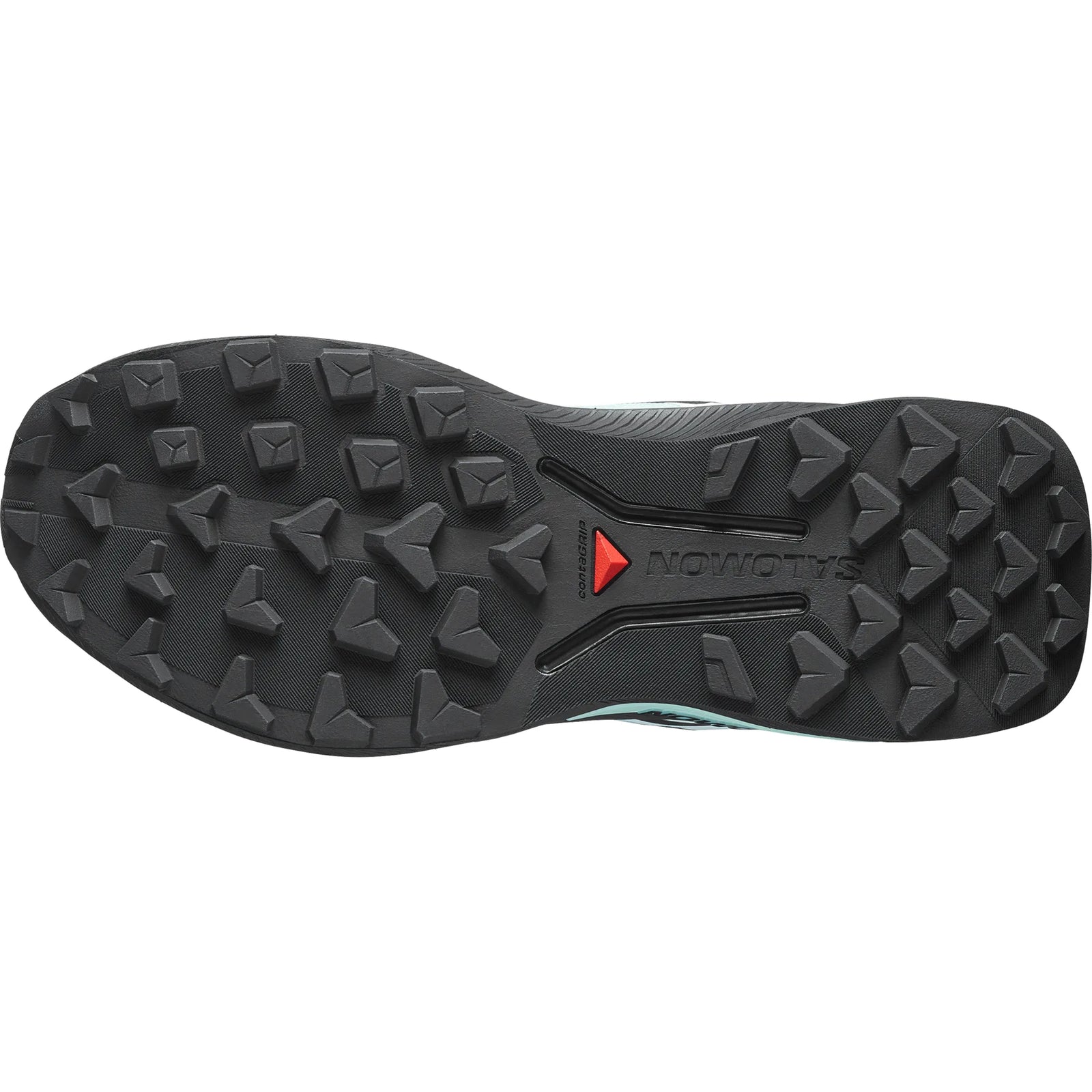 Salomon Genesis 2 GTX chaussures de course à pied trail femme - Lichen / Black / Clearly Aqua