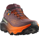 Salomon Ultra Glide 4 trail running shoes for women – Huckleberry / Black / Red Orange (product view 2)