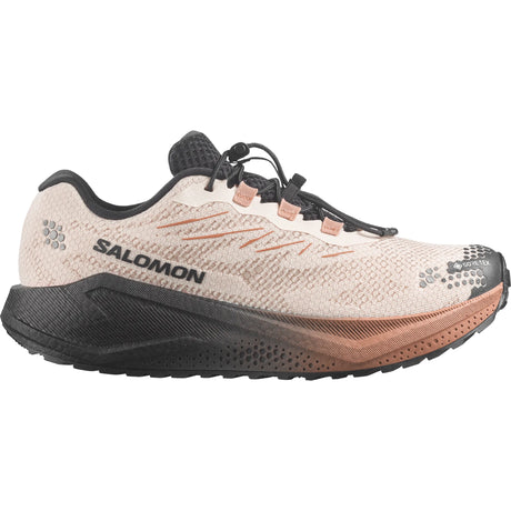 Salomon Aero Blaze 4 GRVL GTX running shoes for men - Vanilla Ice / Black, lateral view