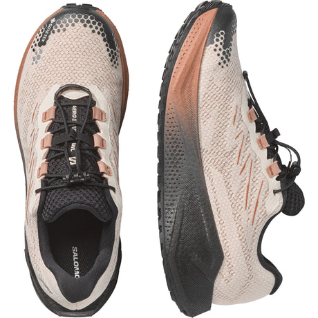 Salomon Aero Blaze 4 GRVL GTX running shoes for men - Vanilla Ice / Black, detail view