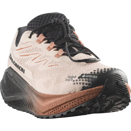 Salomon Aero Blaze 4 GRVL GTX chaussures de course à pied femme - Vanilla Ice / Black, vue de dessus