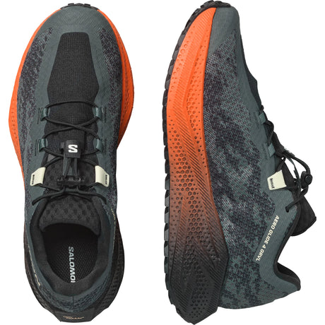 Salomon Aero Glide 4 GRVL chaussures de course à pied homme - Urban Chic / Black / Lime Cream