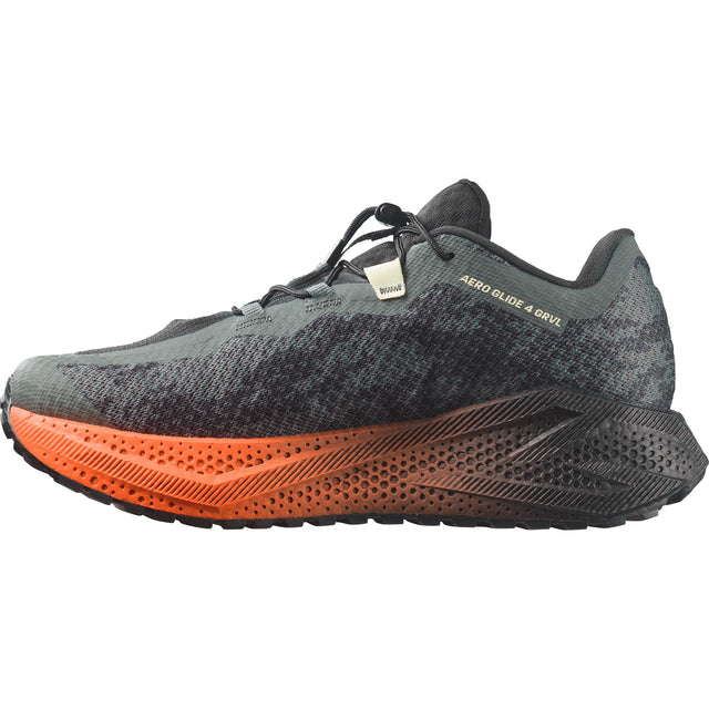 Salomon Aero Glide 4 GRVL chaussures de course à pied homme - Urban Chic / Black / Lime Cream
